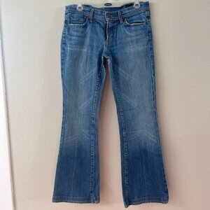 Citizens of Humanity "Ingrid #002" Stretch Low Waist Flare Jeans